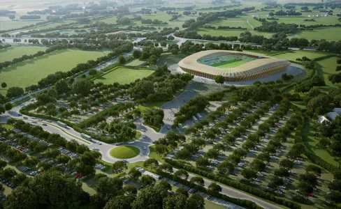 Anglia: O echipă din League Two îşi construieşte un stadion din lemn