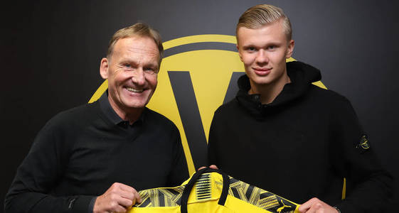 Erling Haaland a semnat cu Borussia Dortmund