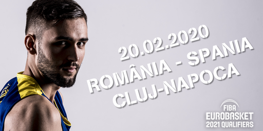 Bilete cu preţuri între 10-25 de lei la meciul de baschet cu campioana mondială Spania, în preliminariile EuroBasket 2021