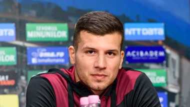 Ţucudean a revenit la antrenamentele echipei CFR Cluj: Îmi doresc în 2020 să fiu sănătos