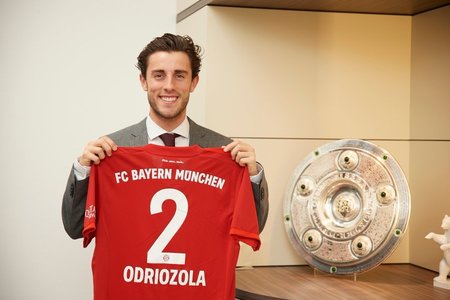 Alvaro Odriozola a fost împrumutat de Real Madrid la Bayern Munchen