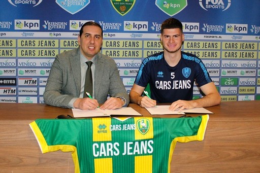 Tudor Băluţă a debutat la ADO Den Haag, dar echipa lui a pierdut, scor 0-4, la Utrecht