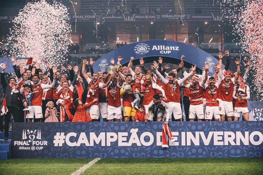 Sporting Braga a câştigat Cupa Ligii Portugaliei, după ce a învins FC Porto, scor 1-0
