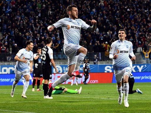 Universitatea Craiova a învins Gaz Metan Mediaş, scor 3-1, în primul meci din Liga I din acest an