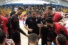 Echipa de volei masculin Dinamo, blocată pe drum de noaptea trecută la revenirea de la Galaţi, din cauza zăpezii