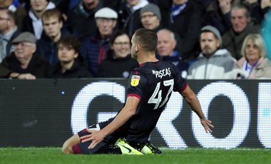 George Puşcaş a marcat golul echipei Reading în meciul cu West Bromwich, scor 1-2, din a doua ligă engleză