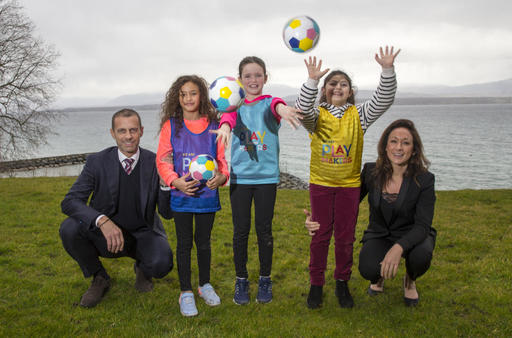 ”Playmakers”, proiect lansat de UEFA şi Disney pentru dezvoltarea fotbalului feminin