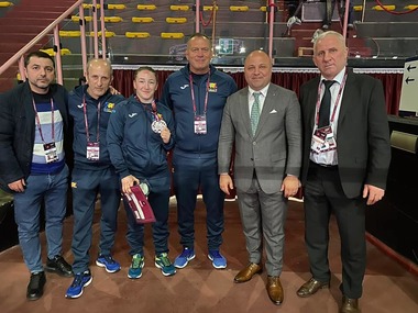 Cătălina Axente a adus a doua medalie României la CE de lupte de la Roma: bronz la 72 kg