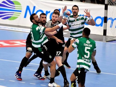 Sporting Lisabona - Dinamo Bucureşti, scor 25-26, în turul barajului optimilor Ligii Campionilor la handbal masculin