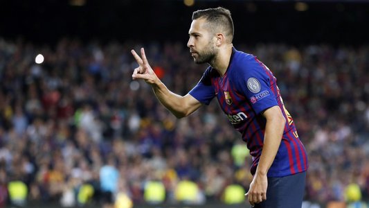 Jordi Alba revine la FC Barcelona pentru El Clasico cu Real Madrid