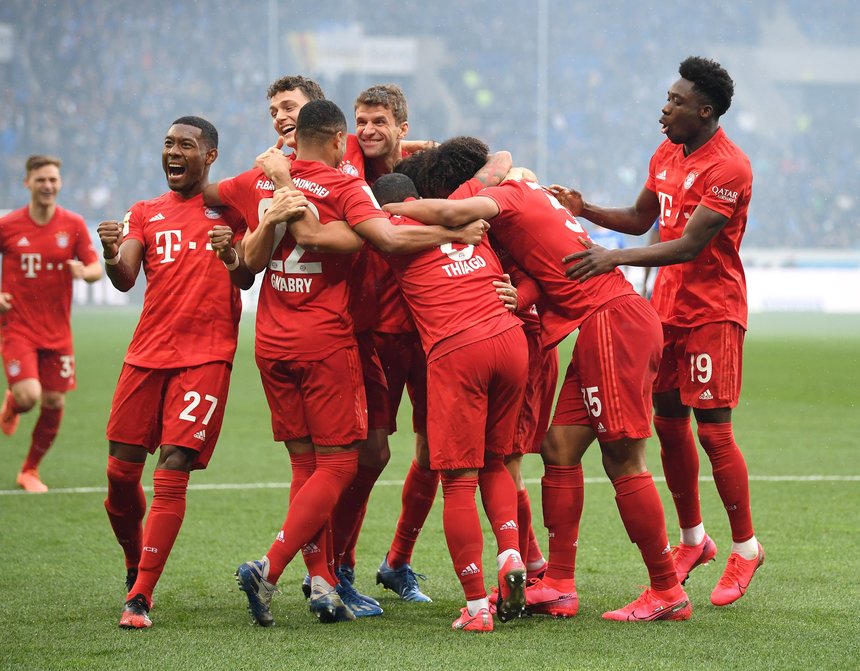 Bundesliga: Bayern Munchen, 6-0 în deplasare cu Hoffenheim. Meciul a fost întrerupt din cauza suporterilor
