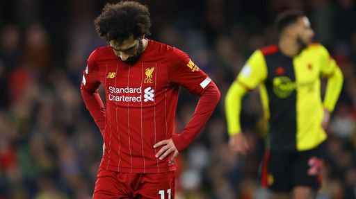 Liverpool a înregistrat primul eşec în Premier League după mai mult de un an: scor 0-3 cu Watford