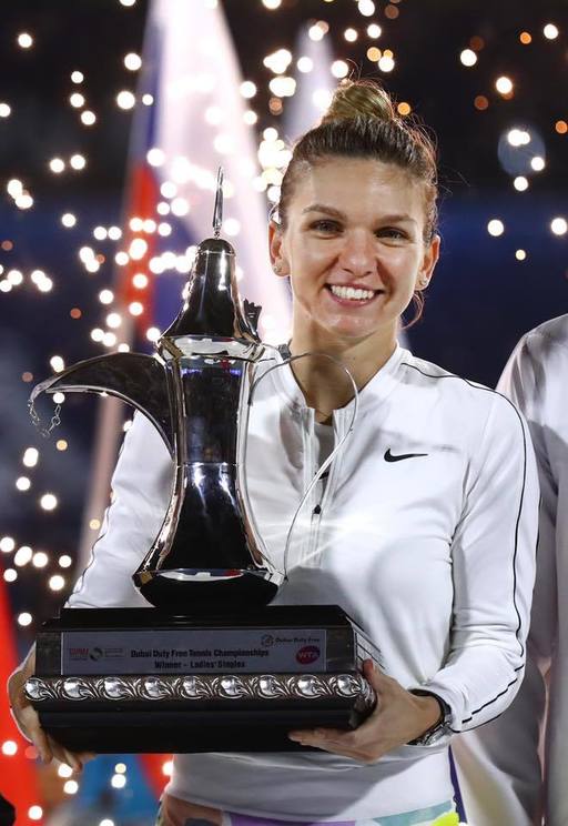 Simona Halep, nominalizată în ancheta pentru jucătoarea lunii februarie