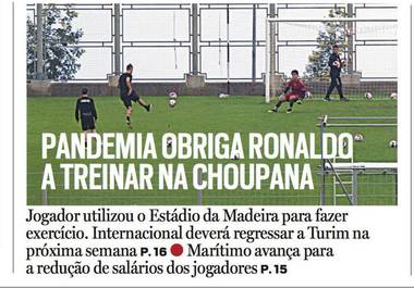 Oficialii clubului Lazio, nemulţumiţi de faptul că Ronaldo poate să se antreneze liniştit în Portugalia