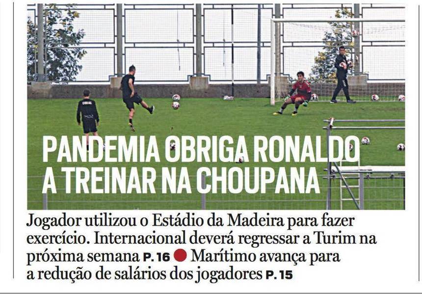 Oficialii clubului Lazio, nemulţumiţi de faptul că Ronaldo poate să se antreneze liniştit în Portugalia