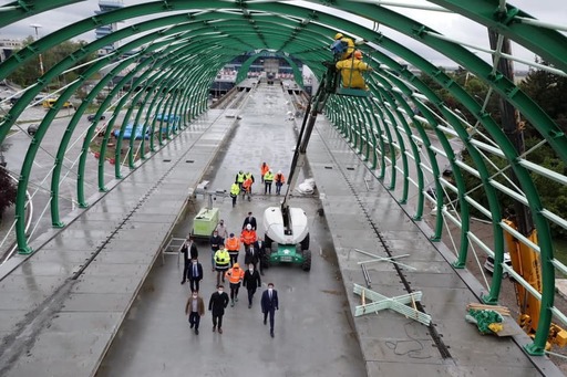 Gheorghe Popescu, despre calea ferată aeroport-Gara de Nord: Lucrările sunt gata în proporie de 70 la sută