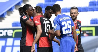 Hertha Berlin nu va primi o sancţiune după ce jucătorii săi nu au respectat recomandările de distanţare când s-au bucurat de gol