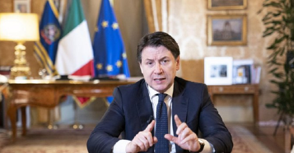 Premierul italian vrea garanţii suplimentare, înainte de a decide reluarea meciurilor de fotbal