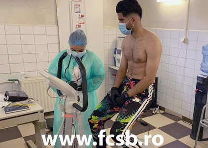 Jucătorii echipei FCSB au făcut vizita medicală la Chiajna