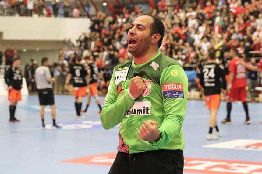 Portarul Makrem Missaoui şi-a prelungit contractul cu echipa de handbal Dinamo