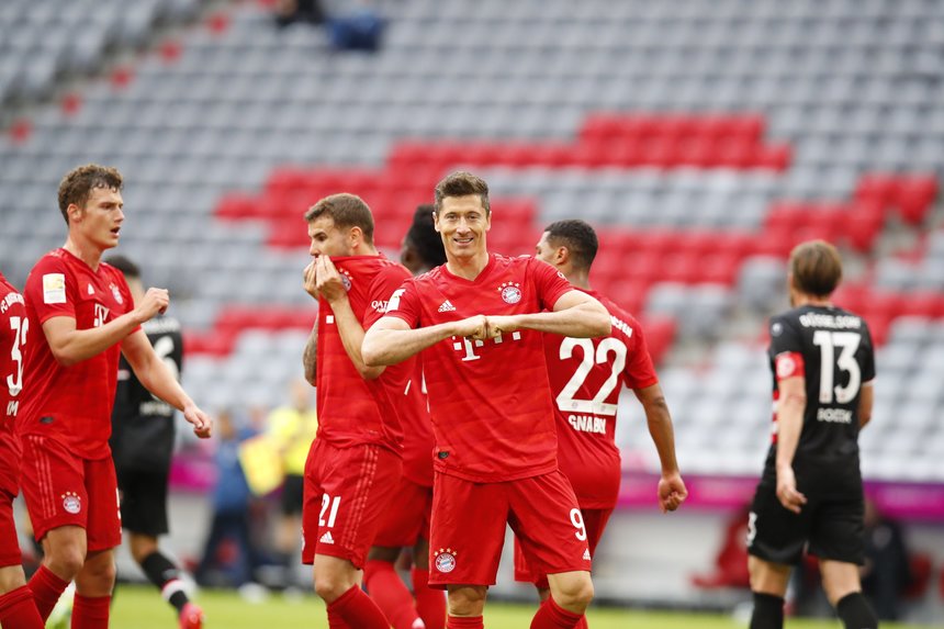 Victorie categorică pentru Bayern Munchen în Bundesliga: scor 5-0 cu Fortuna Dusseldorf
