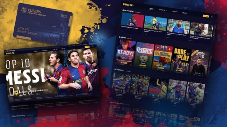 FC Barcelona a anunţat lansarea platformei Barca TV+