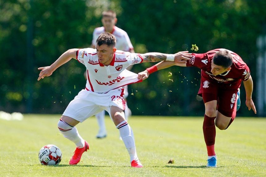 Dinamo a învins Rapid cu scorul de 1-0, într-un amical disputat la Săftica