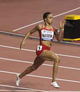 Salwa Eid Naser, campioană mondială la 400 de metri, suspendată pentru că nu a fost găsită de trei ori de agenţii antidoping