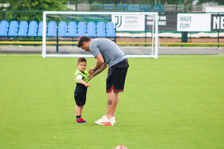 Tiago Mutu, fiul lui Adrian Mutu, a început antrenamentele la Juventus Academy Bucureşti - FOTO