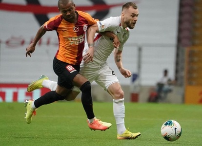 Gaziantep FK a remizat cu Galatasaray, scor 3-3. Maxim a marcat din penalti în minutul 90+15