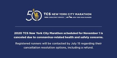 Maratonul de la New York a fost anulat din cauza coronavirusului