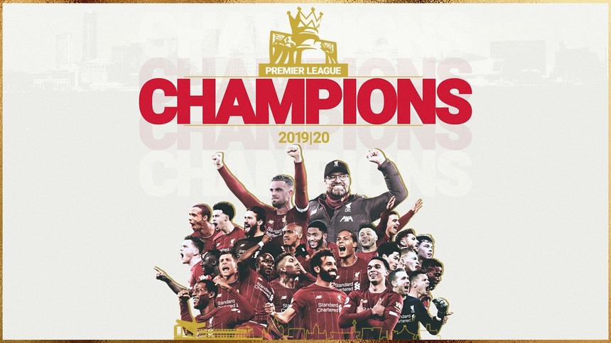 Liverpool a câştigat pentru a 19-a oară campionatul Angliei. Este primul său titlu după 30 de ani