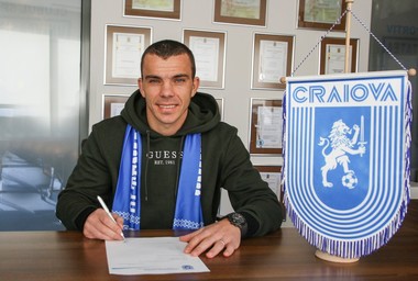 Nistor: Aş putea să mă las de fotbal dacă voi câştiga titlul cu Universitatea Craiova / Mesajul său pentru Dinamo: Să fie cu capul sus