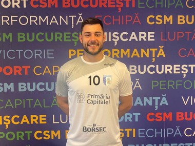 CSM Bucureşti l-a transferat pe pivotul Iulian Ernest Jerebie, care a evoluat doar în străinătate de la 15 ani