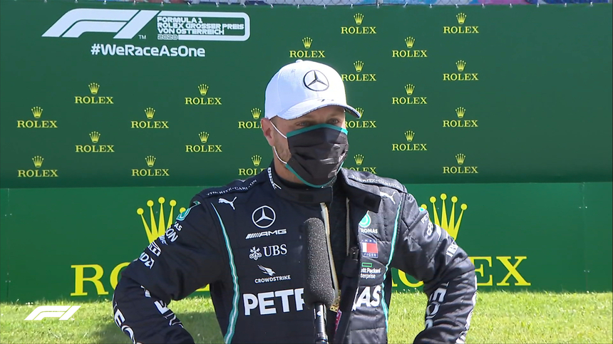 Valtteri Bottas, în pole position la prima cursă de F1 din acest an