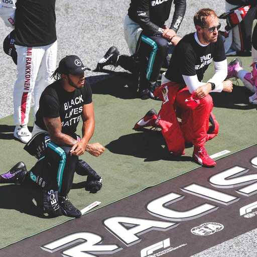 Şase piloţi de Formula 1 au refuzat să îngenuncheze înaintea MP al Austriei