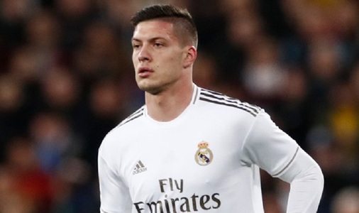 Luka Jovic (Real Madrid), în izolare după ce a intrat în contact cu un prieten pozitiv cu Covid-19