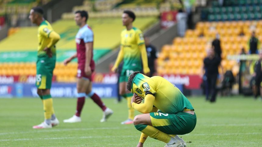 Premier League: Norwich City a fost învinsă cu 4-0 de West Ham şi a retrogradat