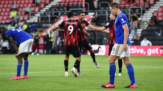 Premier League: Leicester a condus cu 1-0, dar a fost învinsă cu 4-1 de Bournemouth