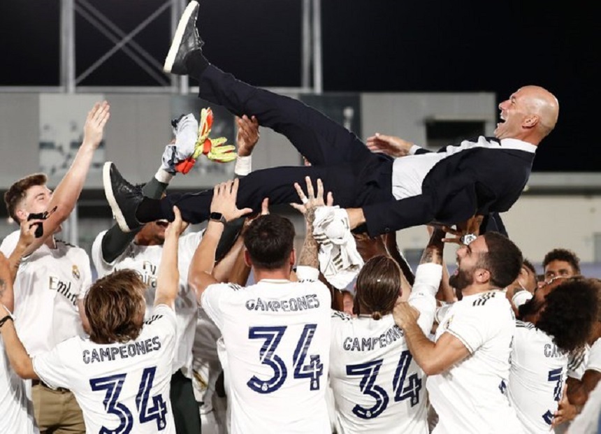 Zidane: Este o reuşită imensă. Sunt cel mai fericit om din lume