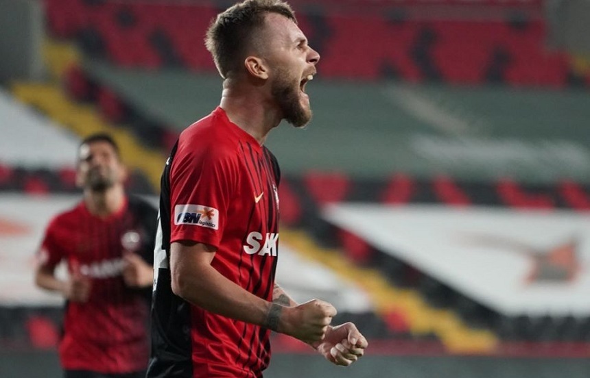 Maxim a înscris şi a adus un punct echipei Gaziantep FK la meciul cu Kasimpaşa, scor 2-2