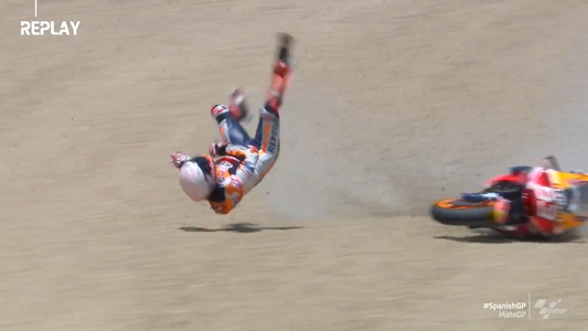 MotoGP: Marc Marquez a suferit o fractură de humerus la Jerez. Cursa a fost câştigată de Fabio Quartararo