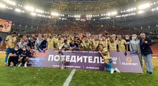 Zenit Sankt Petersburg a reuşit eventul în Rusia