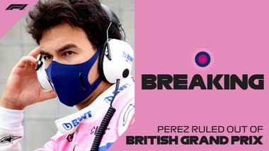 Pilotul de Formula 1 Sergio Perez, testat pozitiv cu coronavirus