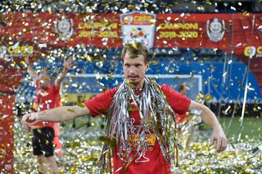 Arlauskis: Gata, am încheiat cu CFR. Plec, a fost ultimul meci. Mă bucur pentru gladiatorii mei. Cu Mister suntem doi nebuni, mereu ne-am certat
