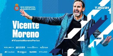 Vicente Moreno este noul antrenor al echipei Espanol Barcelona