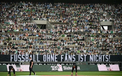 Guvernul german se opune revenirii suporterilor pe stadioane