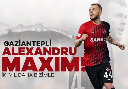 Maxim a semnat pe doi ani cu Gaziantep FK