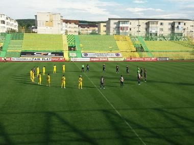 Chindia Târgovişte se menţine în Liga I, câştigând barajul cu CS Mioveni