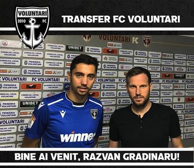 Răzvan Grădinaru, la FC Voluntari